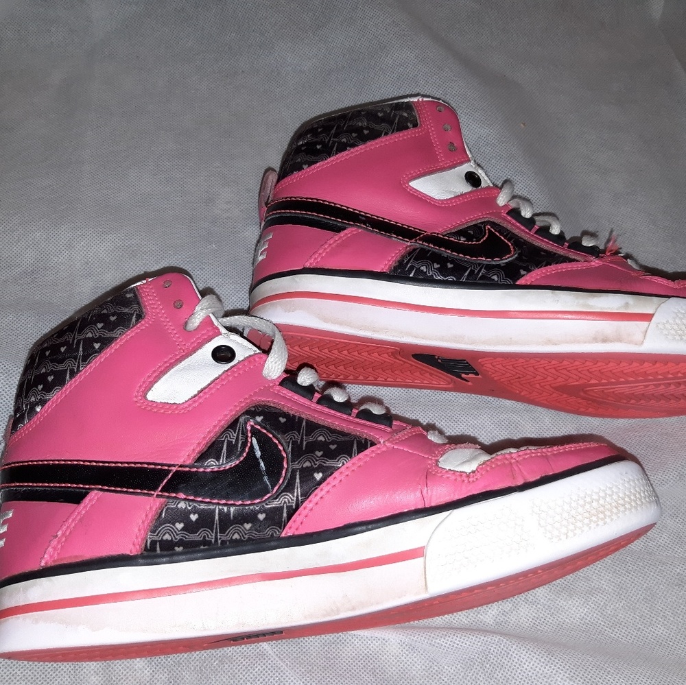 Pink Nike youth size 5